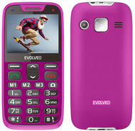 EVOLVEO EasyPhone XR + töltőállvány - rózsaszín - Mobiltelefon
