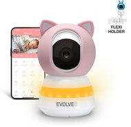 EVOLVEO Baby Monitor LUX, pink - Baby Monitor