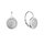 11454.1 zircon ag earrings (AG 925/1000; 2 g)