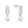 61027 ag earrings (AG 925/1000; 1,8 g)