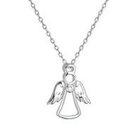 EVOLUTION GROUP 12104.1 crystal zircon AG necklace (AG 925/1000; 2 g) - Necklace