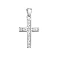 EVOLUTION GROUP 14024.1 crystal zircon AG pendant (AG 925/1000; 0,5 g) - Charm