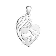 EVOLUTION GROUP 64002 AG mother and child pendant (AG 925/1000; 1,5 g) - Charm