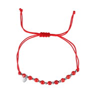 EVOLUTION GROUP 13059.3 coral (red) bracelet AG (AG 925/1000; 1 g) - Bracelet