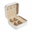Square zipper, white