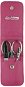 ERBE SOLINGEN leather travel manicure set Siena 9079 pink - Manicure Set