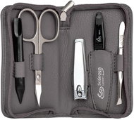 ERBE SOLINGEN Women's leather manicure Siena 9077 grey - Manicure Set