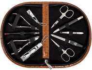 KELLERMANN ladies manicure set 5723 P N brown - Manicure Set