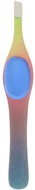 GLOBOS Colour oblique tweezers with wide handle No.990878 green-yellow - Tweezer