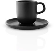 Eva Solo Espresso Cup and Saucer Nordic Kitchen 70ml, Black - Cup
