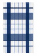 Ewantex Kuchyňská utěrka z egyptské bavlny 50 × 70 cm, Kostka tmavě modrá - Kitchen Towel