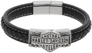 Bracelet Ewena Kožený náramek Harley Davidson KD124 - Náramek