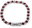 Ladies bracelet in surgical steel with crystals CKR702