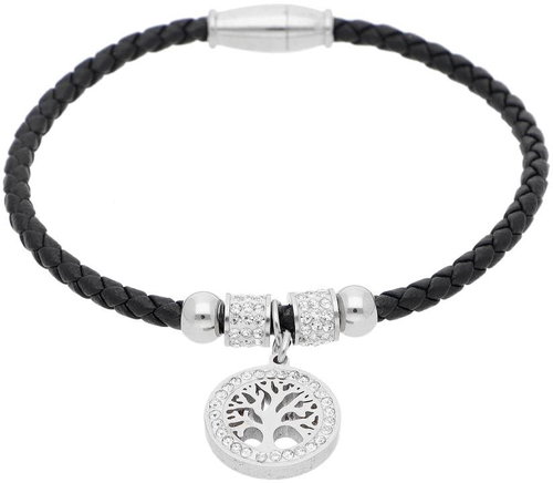 Ewena Ladies bracelet with tree of life KDF232 - Bracelet - Main image