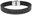 Black leather bracelet with the name Andrew