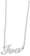 Ewena Steel chain with the name Iva silver - Chain Necklace