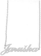 Ewena Steel necklace with the name Jarushka silver - Chain Necklace