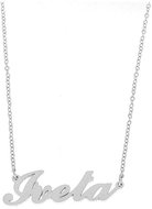 Ewena Steel chain with Iveta's name silver - Chain Necklace