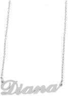 Ewena Steel chain with the name Diana silver - Chain Necklace