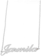 Ewena Steel chain with Jarmila's name silver - Chain Necklace