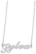 Ewena Steel chain with Sylva name silver - Chain Necklace
