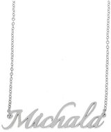 Ewena Steel chain with Michael's name silver KM64 - Chain Necklace