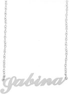 Ewena Steel chain with Sabina name silver MK54 - Chain Necklace