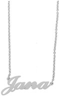 Ewena Steel chain with Jana's name silver - Chain Necklace