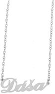 Ewena Steel chain with name Dasha silver - Chain Necklace