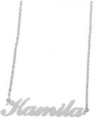 Ewena Steel chain with the name Kamila silver - Chain Necklace