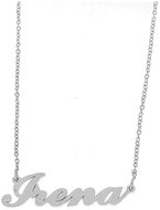 Ewena Steel chain with name Irena silver - Chain Necklace