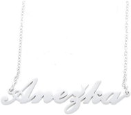 Ewena Steel chain with the name Agnes silver - Chain Necklace