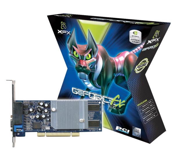 XFX NVIDIA GeForce FX 5200 Alza.cz