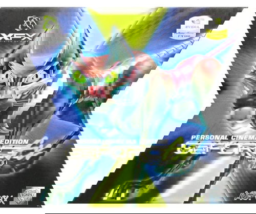 XFX NVIDIA GeForce FX-5200 Personal Cinema, 128MB DDR, AGP8x, VIVO, TV tuner, DVI, software - Graphics Card - Main image