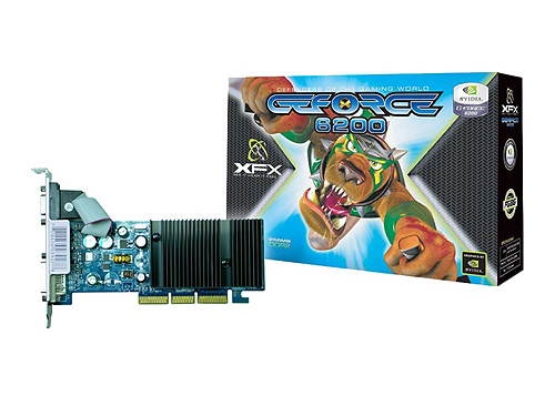 XFX NVIDIA GeForce 6200A - Graphics Card - Hauptbild