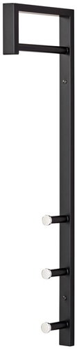EXCELLIANCE Wall hanger black 70 cm - Coat Hanger - Main image