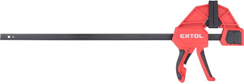 EXTOL PREMIUM quick-release clamp, 450mm 8815224 Main image EXTOL PREMIUM quick-release clamp, 450mm 8815224 - Woodworking Clamp - Main image