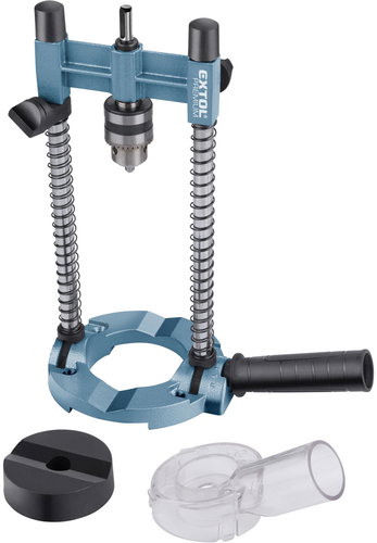 EXTOL PREMIUM Drill stand with chuck, multi-purpose - Stand - Main image