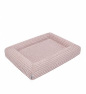 EXPLORER DOG Cloud S Orthopaedic Bed 80 × 60 Dusty Pink - Pet Bed