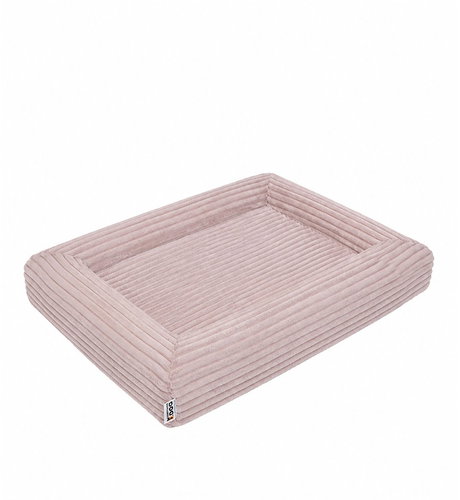 EXPLORER DOG Cloud S Orthopaedic Bed 80 × 60 Dusty Pink - Pet Bed - Main image