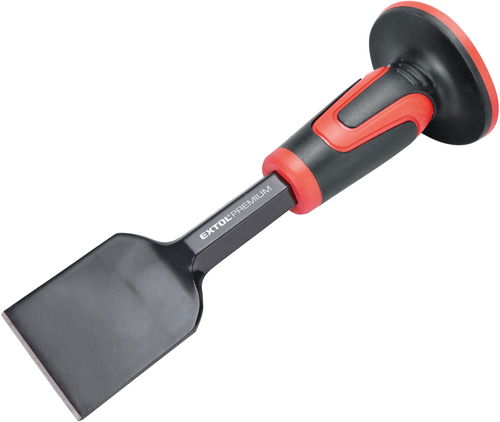 EXTOL PREMIUM sekáč plochý široký s plastovým chráničem, 250x18mm, CrV, 8842126 - Sekáč - Hlavní obrázek