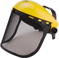 EXTOL PREMIUM Full face shield with head holder, wire grid - Protective Shield