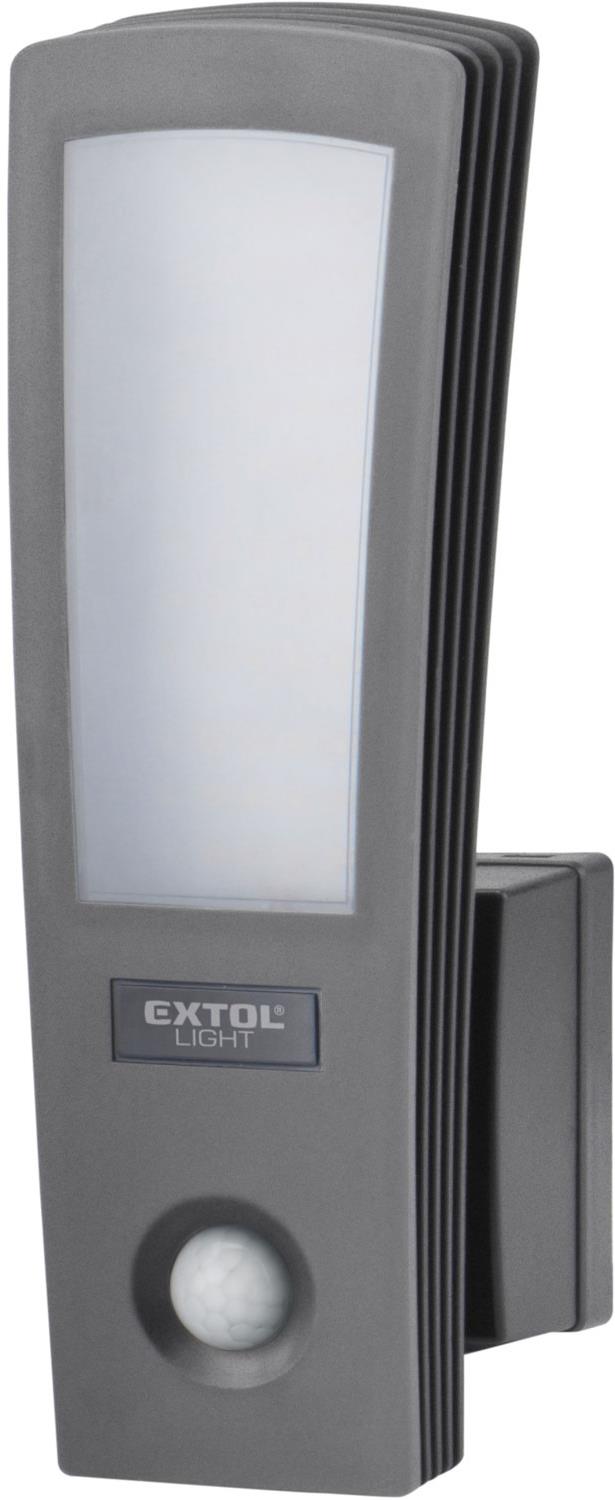 EXTOL LIGHT LED világítás otthonra, mozgásérzékelővel, 700 lm