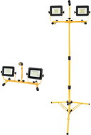 EXTOL LIGHT LED spotlight, 2 × 2700 lm, with stand 180 cm - LED Reflector