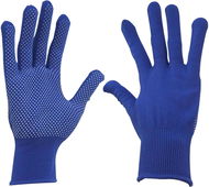 EXTOL CRAFT Rukavice z polyesteru s PVC terčíky na dlani - Pracovní rukavice