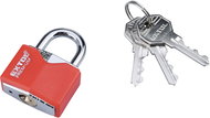 EXTOL PREMIUM Metal padlock red, 30 mm - Padlock