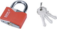 EXTOL PREMIUM Metal padlock red, 50 mm - Padlock