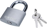 EXTOL CRAFT Cast iron padlock, silver, 63 mm - Padlock