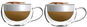 EzyStyle Double wall Cappucino glasses 180ml, 2pcs - Glass Set