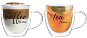 EzyStyle "Tea Time / Coffee Time" 250 ml pohár, 2 db készlet - Pohárkészlet
